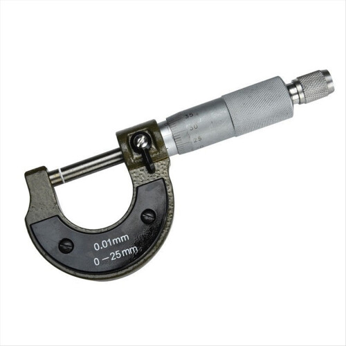 Højmikrometer cirkulær rørdiameter målelineal 0-25 mm 2