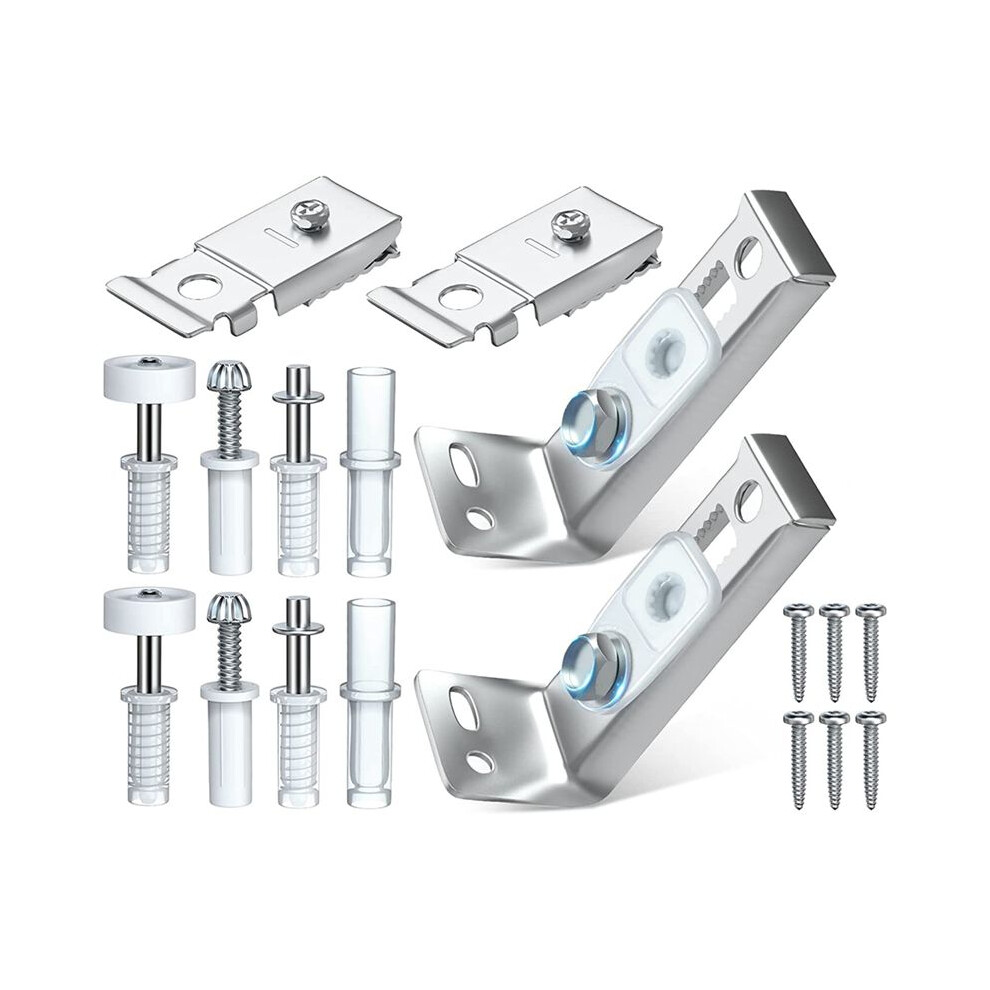Bifold Door Hardware Kit,2 Pack Parts For Bi-Fold Door Sliding Closet 4851337017409