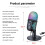 Condenser Microphone with Noise Cancellation USB Gaming Microphone 5