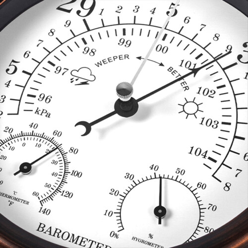 3 in 1 Barometer Thermometer Hygrometer 2
