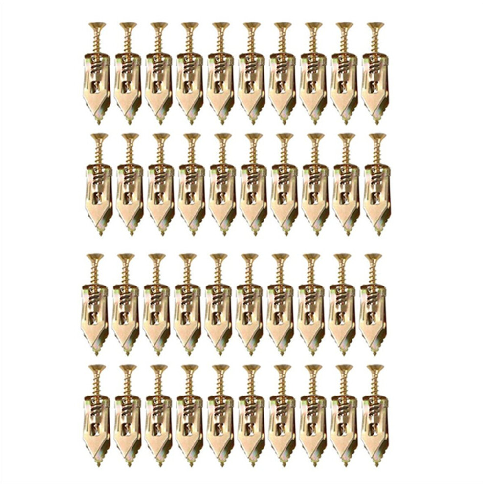 Upgraded Self-Drilling Anchors Screws, Drywall Anchors And Screws Kit 4851337015788