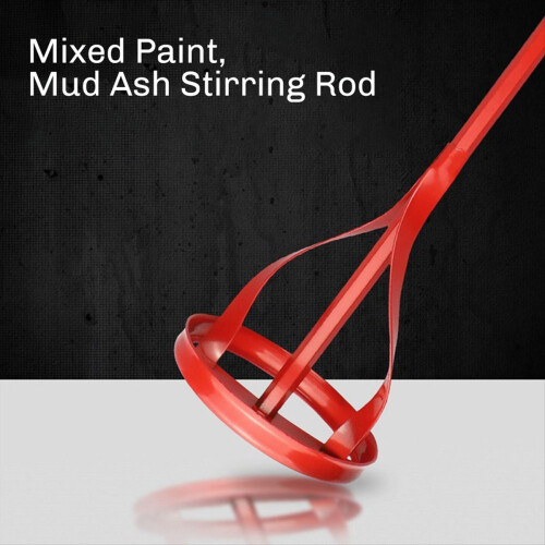 Hexagon Shaft Plaster Paint Mixing Paddle Rod Cement Grouting Tool 1