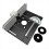 Set of 3 Router Table Insert Plate Wood Milling Flip Board 1