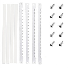 hojas de repuesto de acero inoxidable para cuchillo de pan.