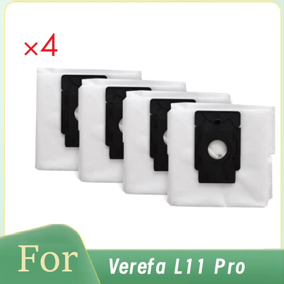 4 Pcs Dust Bag For Verefa L11 Pro Vacuum Cleaner Enhanced 4851337013081