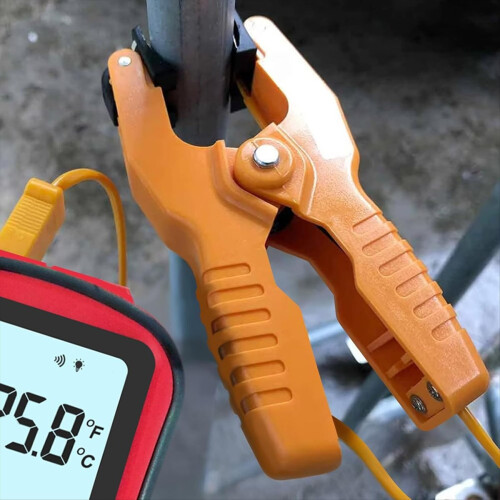 Termometru digital de tip K cu 2 sonde de temperatură 2