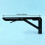 2Pcs 12Inch Folding Shelve Heavy Duty Metal Shelving Support Bracket 5