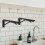 2Pcs 12Inch Folding Shelve Heavy Duty Metal Shelving Support Bracket 2
