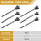 Mélangeurs de résine, accessoire de mélange époxy pour perceuse, réutilisables (6 pièces) 7