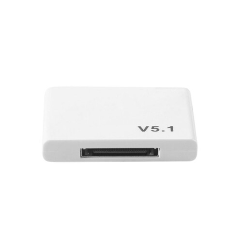 Adaptor wireless Bluetooth 5.1 cu 30 de pini, receptor audio, A2DP, alb 2