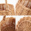 Ψάθινο καλάθι πικνίκ με λαβή, καλάθι λουλουδιών ιτιάς για κορίτσια 6