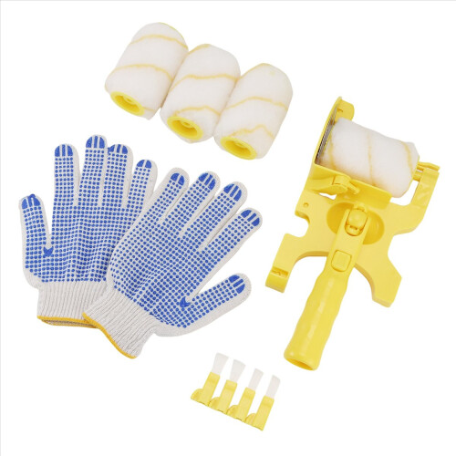 11Pcs Paint Roller Brush Set Paint Roller Brush Home Improvement Tool 1