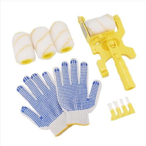 11Pcs Paint Roller Brush Set Paint Roller Brush Home Improvement Tool 2