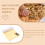 400Pcs Imitation Gold Silver Copper Foil Papers Leaf Flake Sheets 6