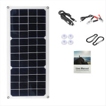 Chargeur de batterie d'entretien pour voiture, camionnette, bateau, caravane, panneau de charge solaire
