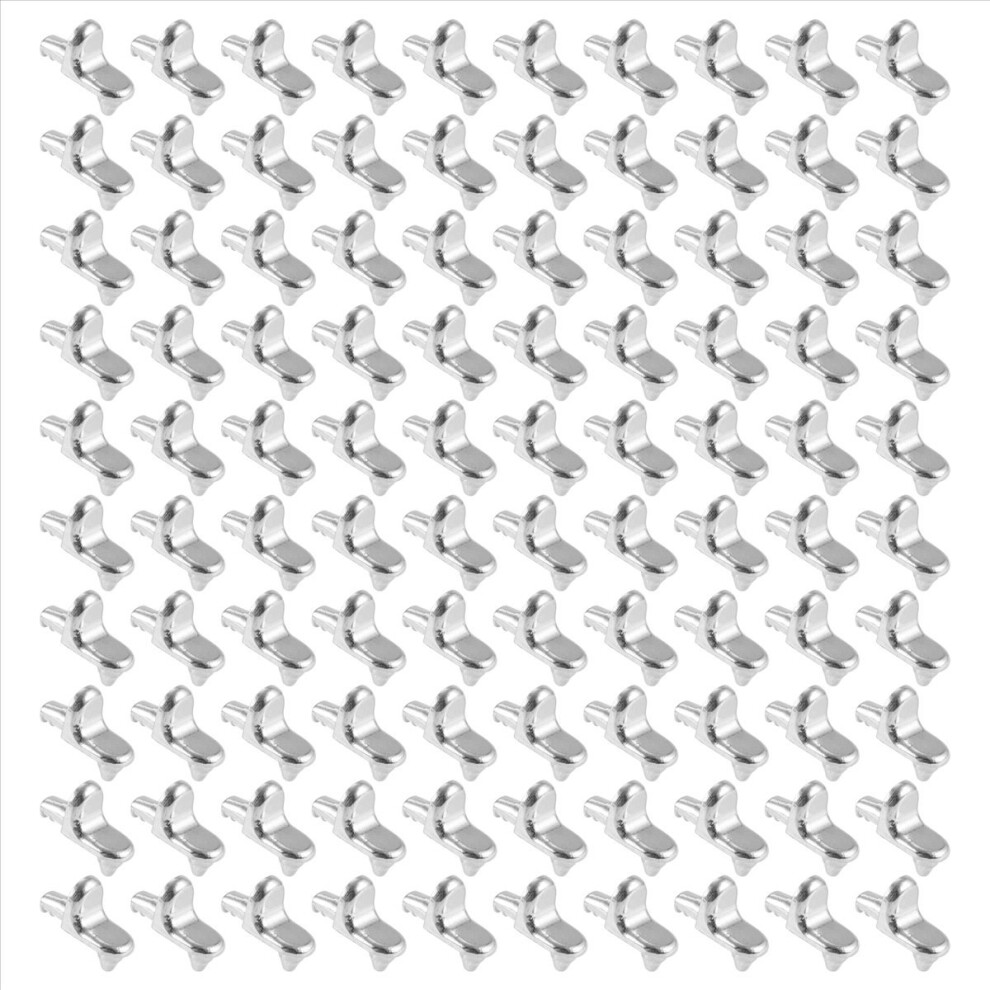 100Pcs Shelf Support Pegs Cabinet Closet Laminate Pins 4851337024674