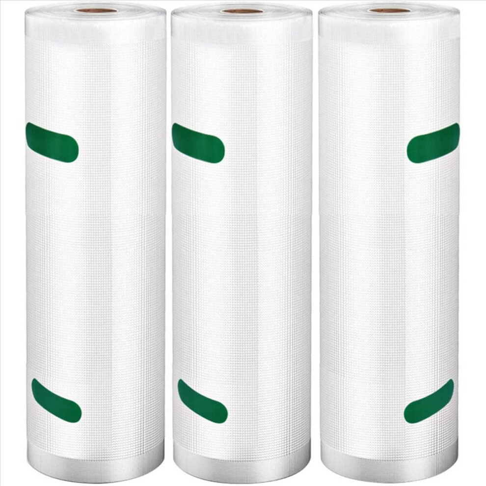 Vacuum Sealer Bags Rolls 3 Pack For Food Saver, For Sous Vide Cooking 4851337029006