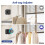 Retractable Clothesline Indoor, Wall Mounted Clothesline Black 4