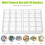 30 Compartment Stackable Storage Boxes with Lids, Mini Containers 6