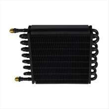 16 rânduri 8AN răcitor cu aripioare tubulare compresor de aer aftercooler universal negru