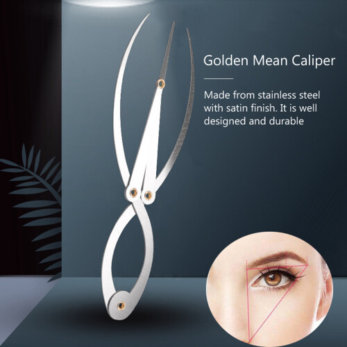 Χάρακας φρυδιών από ανοξείδωτο ατσάλι Mean Calipers Golden Ratio 1