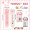 4 Pcs Cat Shaped Retractable Eraser Kawaii Pencil Sharpener 2