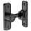 Loquets de portail robustes pour jardin, noirs 1