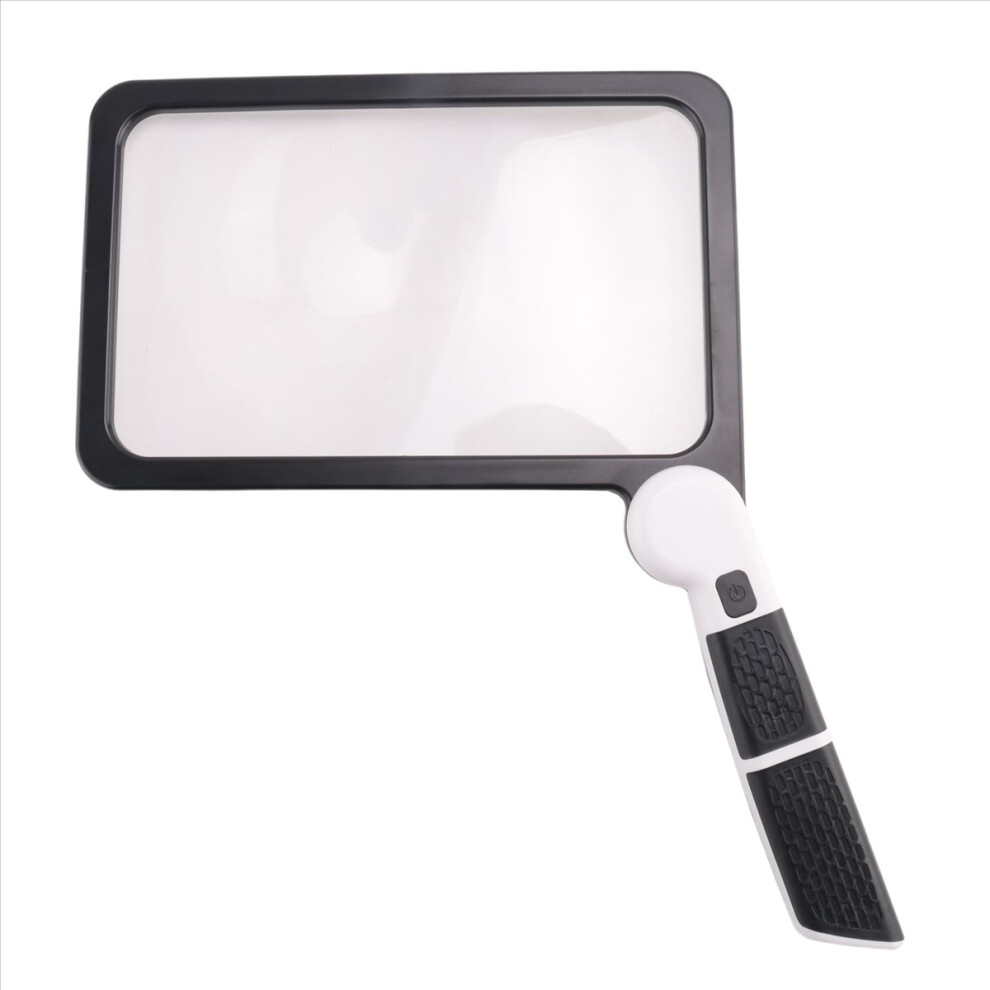Full-Page 5X Magnifying Glass for Reading, Handhold Magnifier