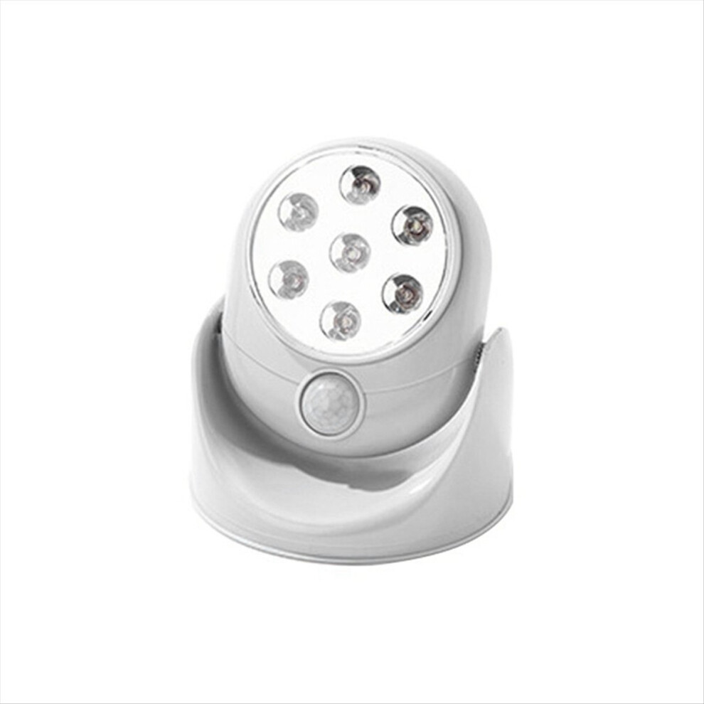 7 Led Wireless 360 Degrees Rotation Motion Activated Sensor Light 4851337034338