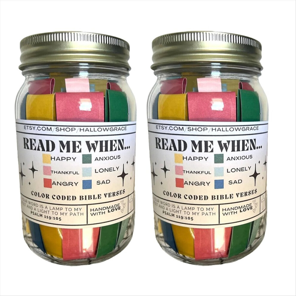 Bible Verses Jar For Emotions And Feelings,Bible Verses In A Jar, B 4851114120254