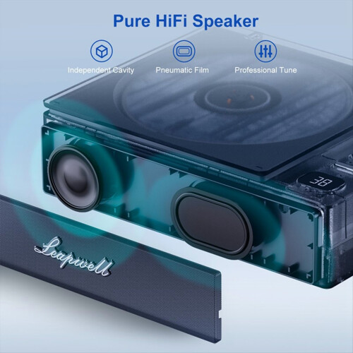 Φορητό CD Player Ασύρματα ηχεία Bluetooth Αναπαραγωγή μουσικών άλμπουμ 2