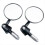 Motorcycle Handlebar Side Mirror Adjustable Round Mirror Universal 1