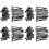 300PCS Nylon Cable Ties Universal Self-Locking Zip Ties 1