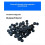 300PCS Nylon Cable Ties Universal Self-Locking Zip Ties 3
