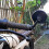 Motorcycle Handlebar Side Mirror Adjustable Round Mirror Universal 3