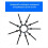 300PCS Nylon Cable Ties Universal Self-Locking Zip Ties 5