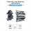 300PCS Nylon Cable Ties Universal Self-Locking Zip Ties 4
