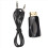 Adaptér 1080P samec-VGA samice, 3,5mm audio výstupní kabel, černý 2