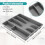 Drawer Kitchen Organizer Silverware Holder Organizer Cutlery Tray 7