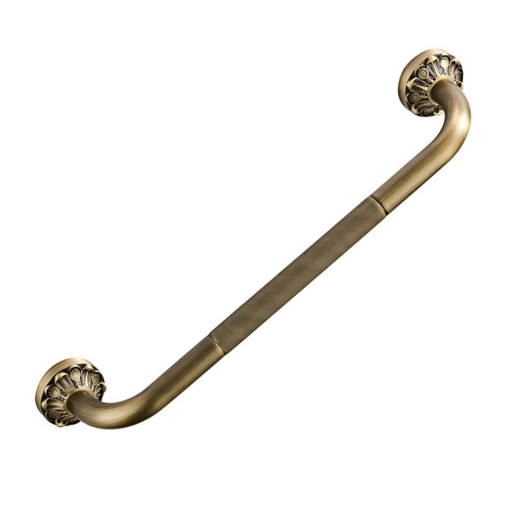 Antique Grab Bar Wall Mount Brass Bathroom Tub Toilet Handrail 4851114130222