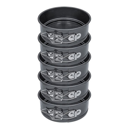 Cake Pan Set - Pack Of 5 Nonstick Round Baking Pans