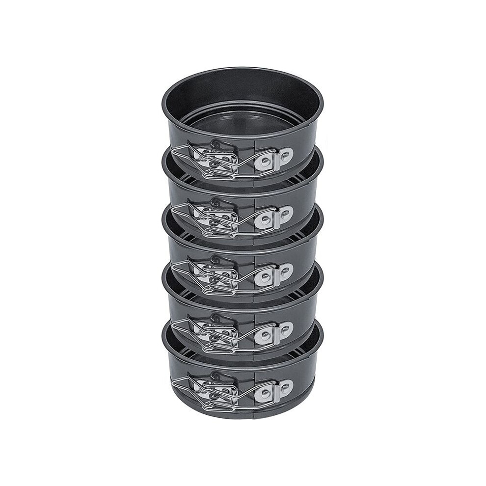 Cake Pan Set - Pack Of 5 Nonstick Round Baking Pans