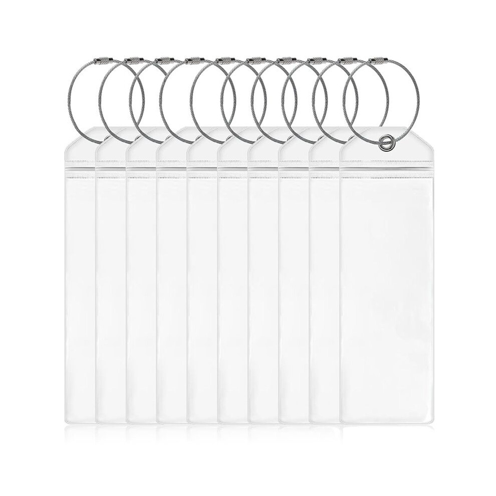 10 Pack Suitcase Tags, Cruise Luggage Tag Holder, Cruise Luggage Tag