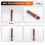 Non-Contact Voltage Test Pen Dual Range Voltage Tester 12V/48V-1000V 7