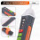 Non-Contact Voltage Test Pen Dual Range Voltage Tester 12V/48V-1000V 5