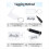 Key Tags 2 Inch Plastic Key Chain Tags with Ruled Blank 5