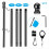 Flag Pole set for House Porch, 5 FT Thickened Wall Mount Flagpole 2