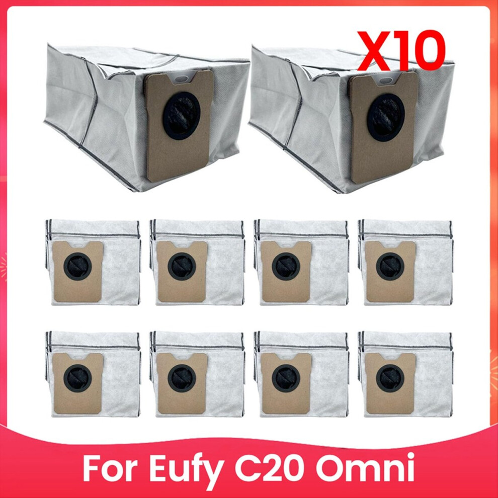 10Pcs Dust Bags For C20 Omni Robot Vacuum Cleaner Parts 4851114126409