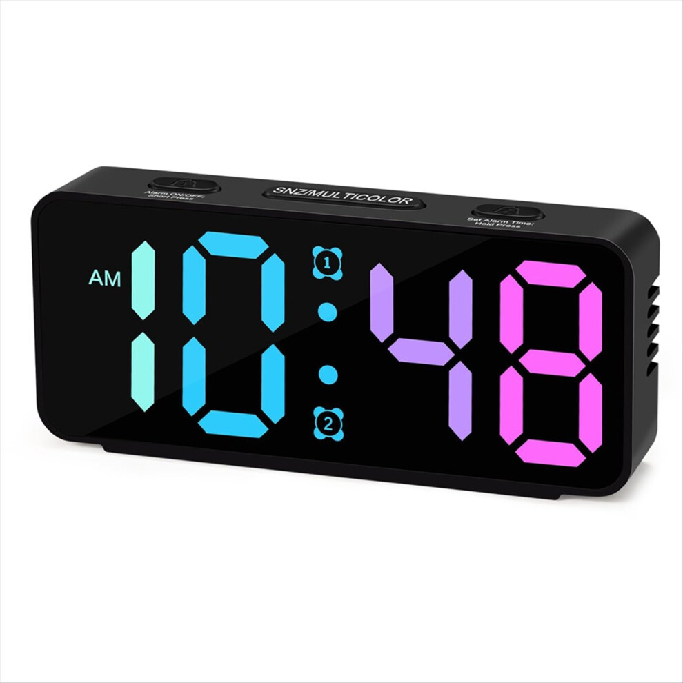 Small Loud Alarm Clock For Heavy Sleepers Adults 4851114126331