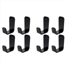 4 PCS Hockey Stick Display Holder Wall Mount, Golf Club Display Rack